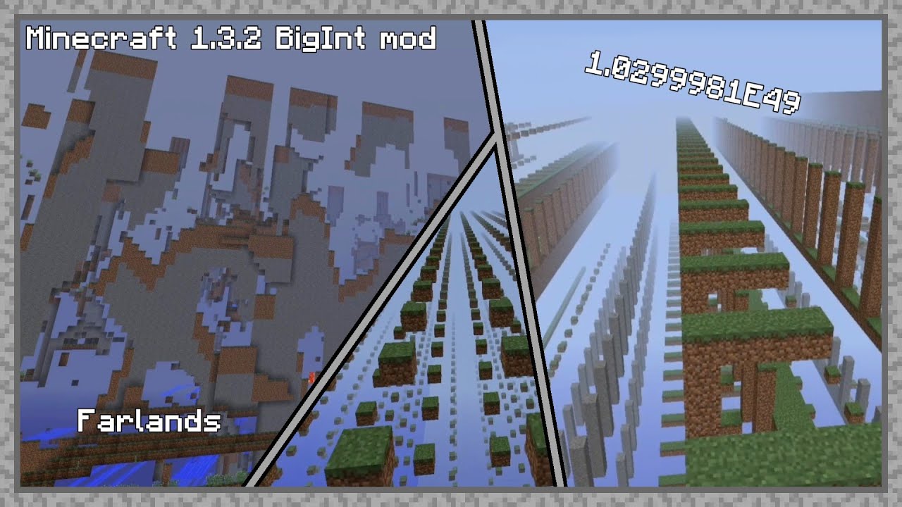 Minecraft 1.2.3 128-bit mod: Farlands (Read Desc)