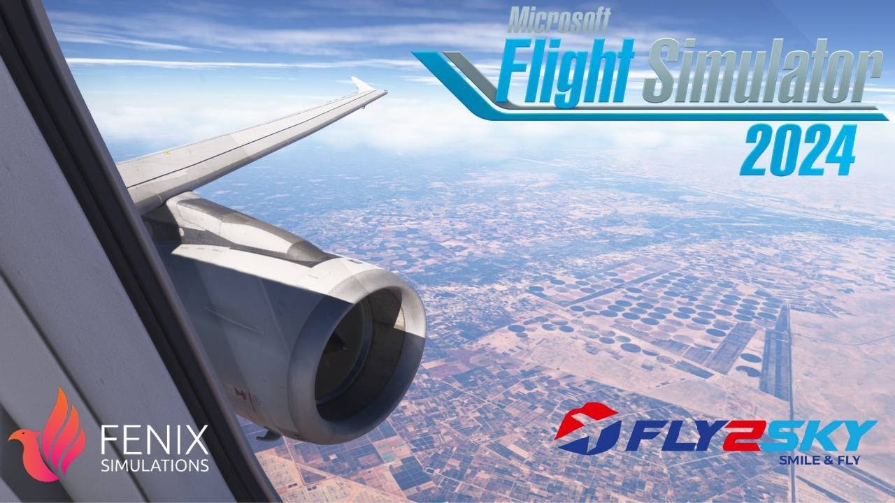 Microsoft Flight Simulator 2024 A320 LZ-FSJ Apporaching and Landing into Marsa Alam