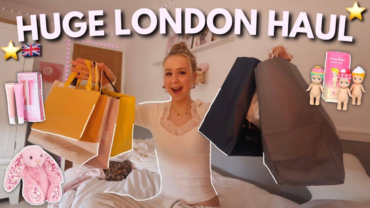 HUGE LONDON AND PR HAUL!! *I OVERSPENT AGAIN&hellip;* 🛍️🇬🇧