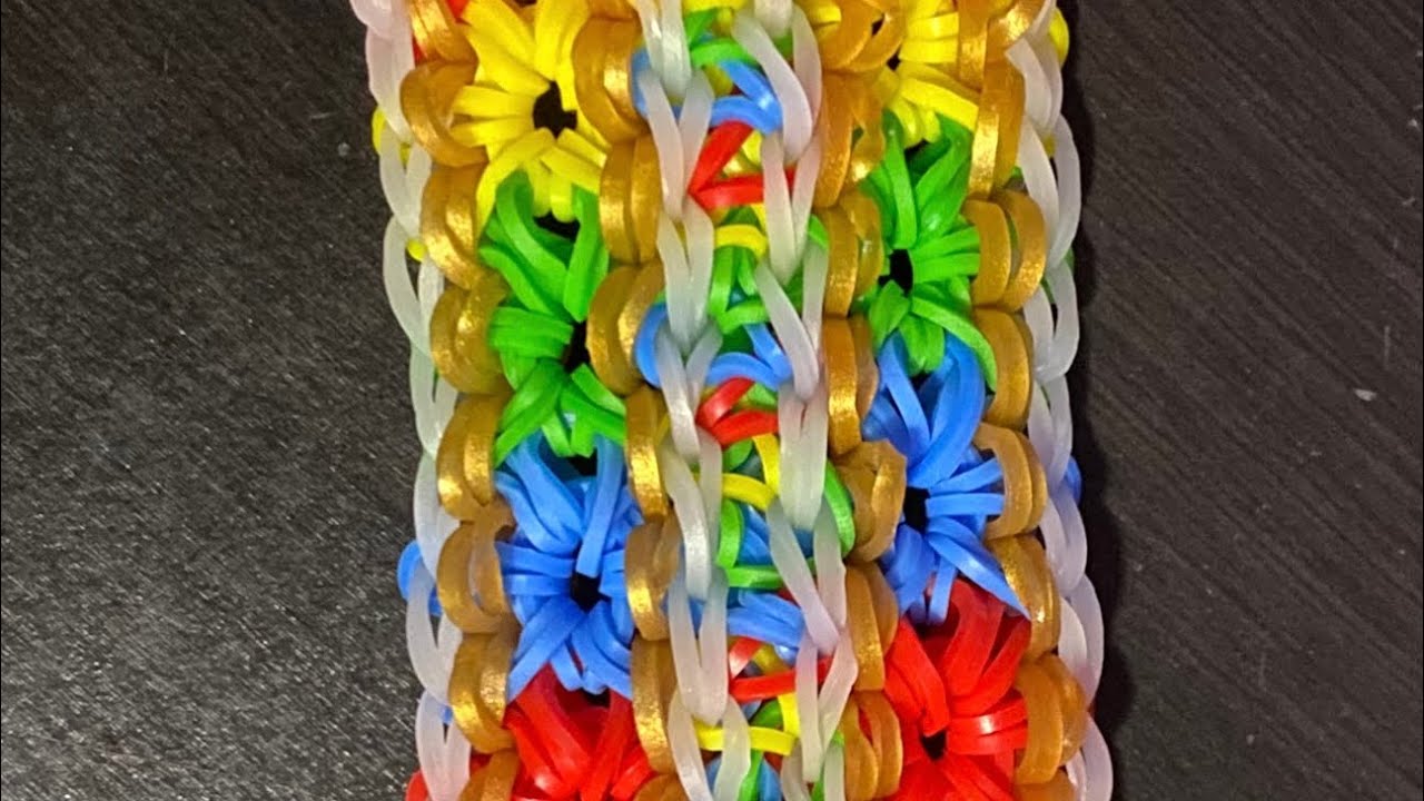 🤡🍬🍭ᑕᒪOᗯᑎᔕ ᑕᗩᑎᗪY🍭🍬🤡 New rainbow loom bracelet V47