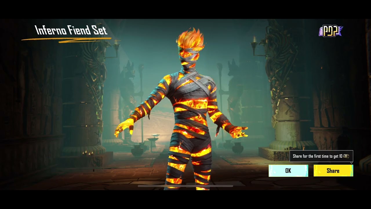 [PUBG MOBILE] 30000 uc Glacier mummy set crate opening