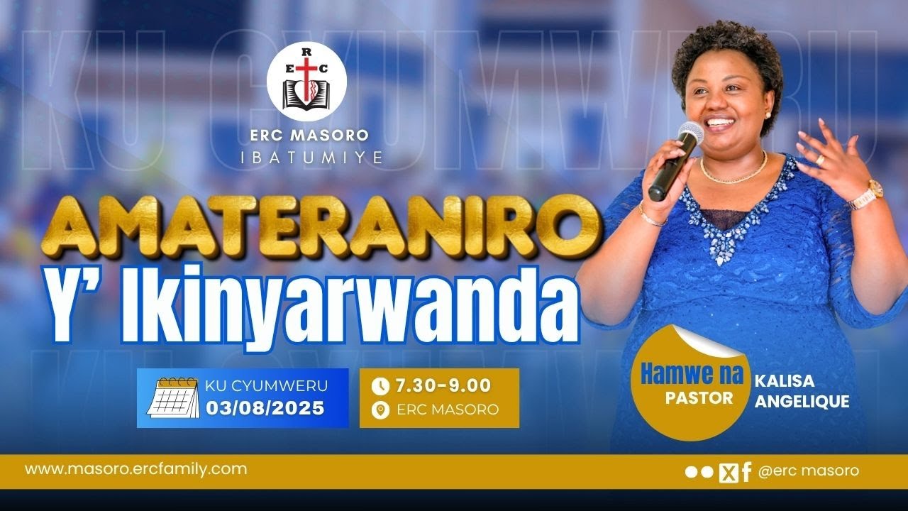 ITERANIRO RYA MBERE KUCYUMWERU 3/08/2025 HAMWE NA PASTOR Angelique Kalisa