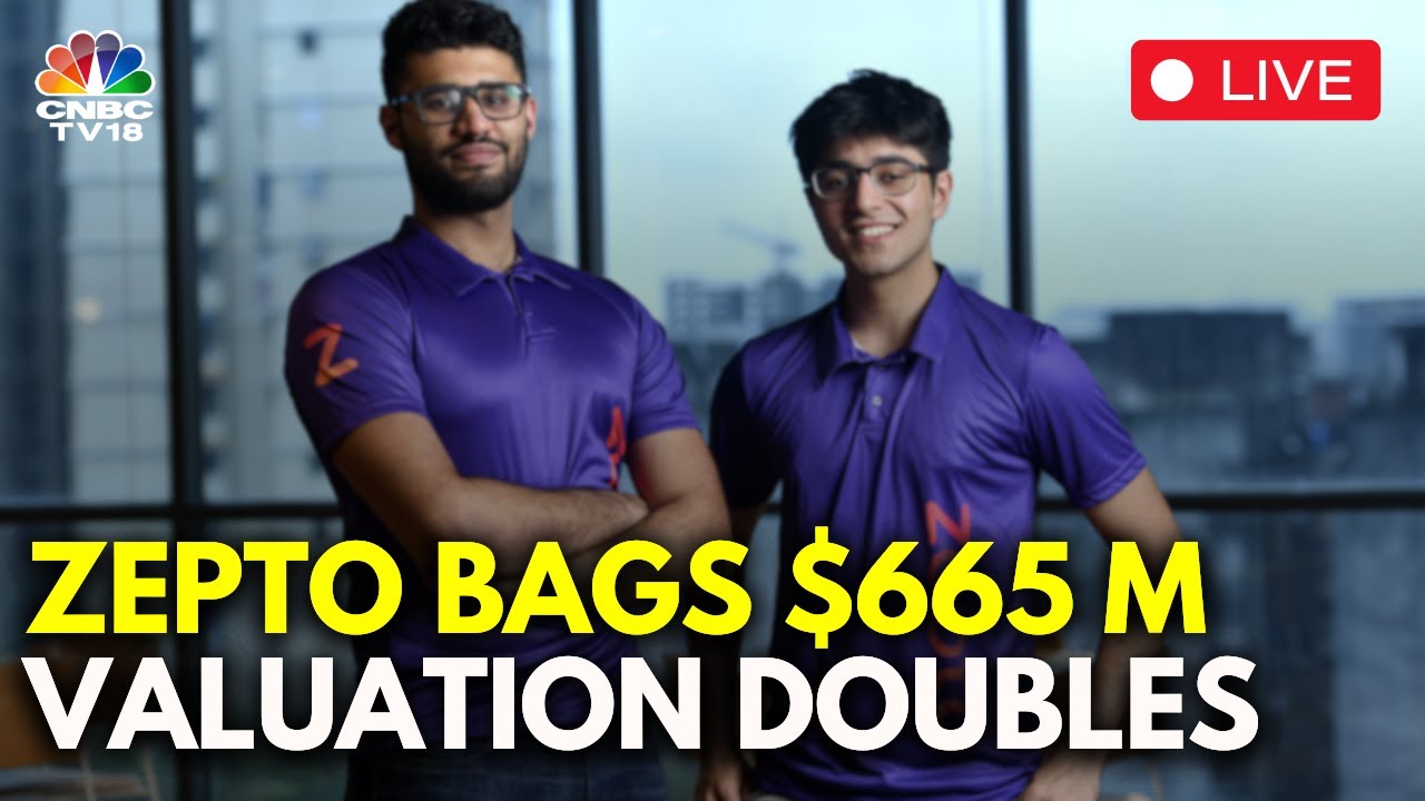 LIVE | Zepto Bags $665 Million In A Funding Round | Aadit Palicha On Company's Growth Blueprint