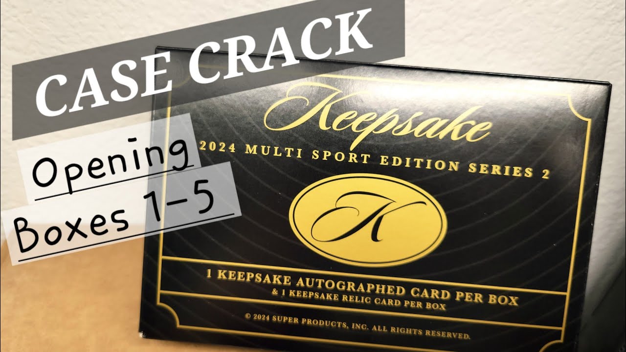 CRACKING A FULL CASE OF KEEPSAKE MULTI SPORT EDITION SERIES 2!