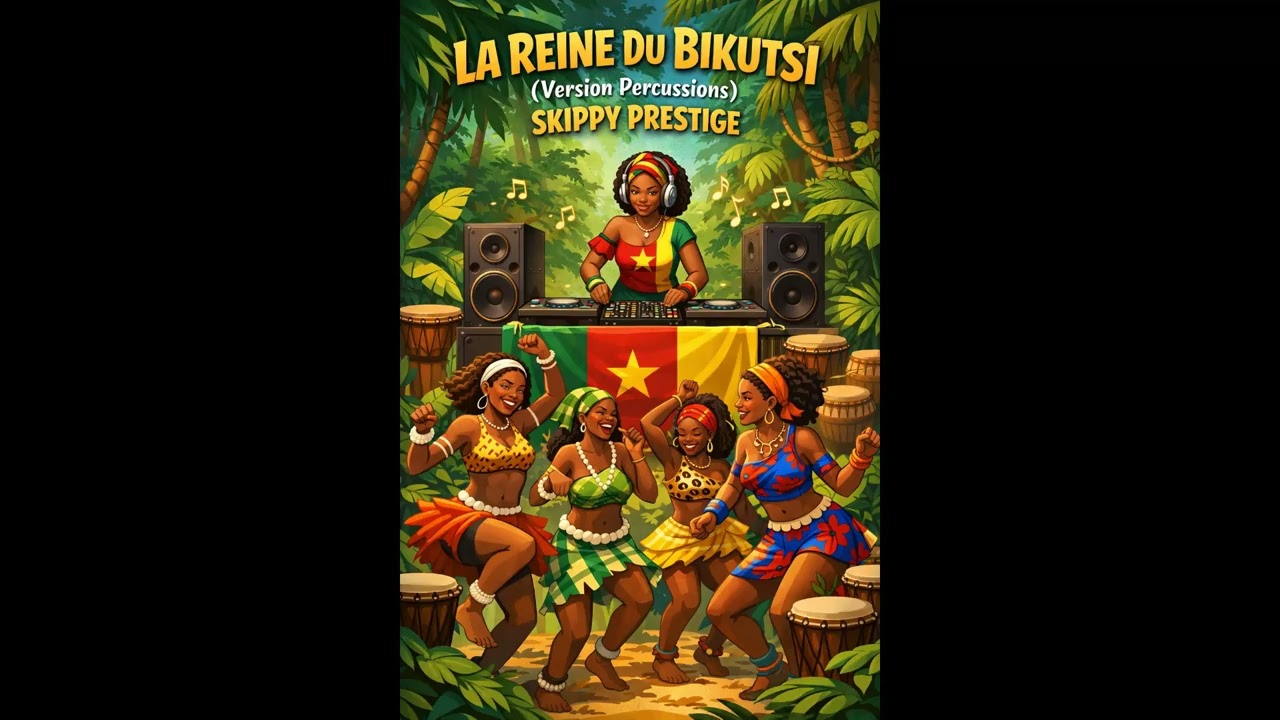La reine du bikutsi  (Version percussions)