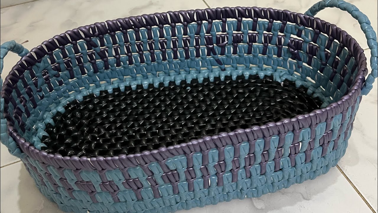 How to make plastic tape organiser? Join me  to make .#nagamese #tutorial 
