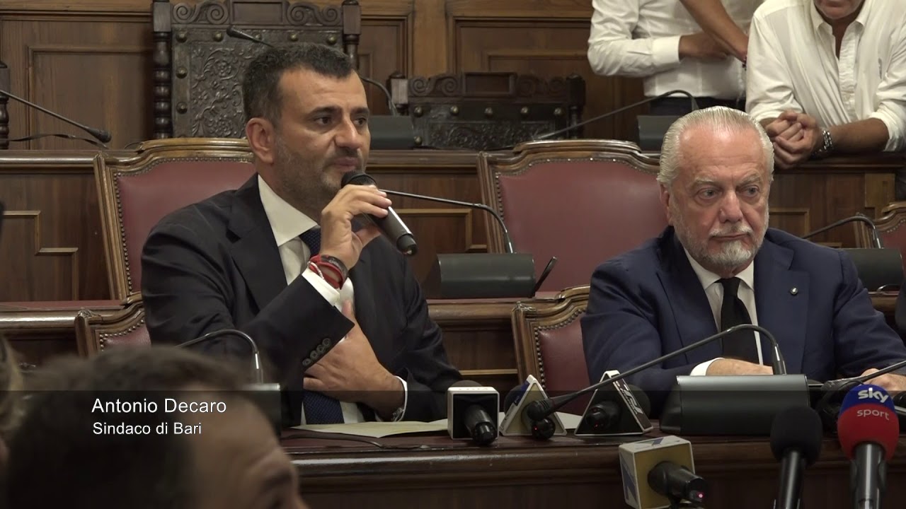 Bari, la sincerità di De Laurentiis: 