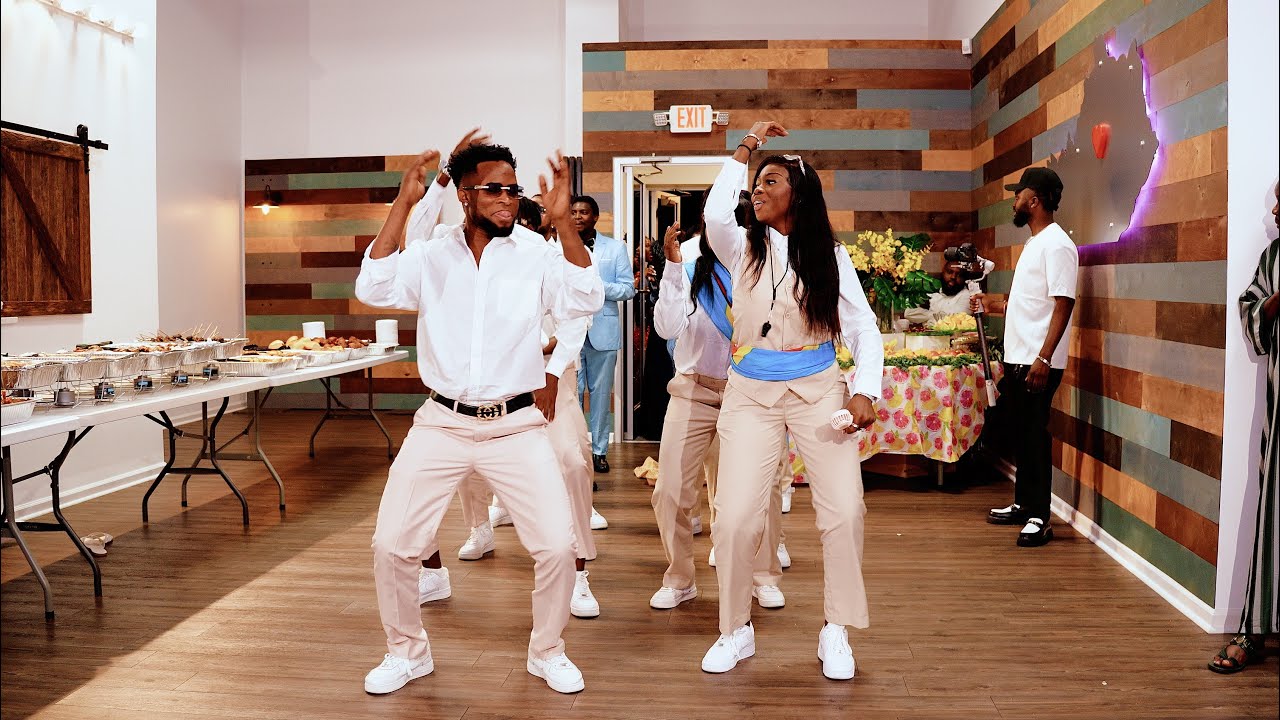 TOP CONGOLESE WEDDING ENTRANCE DANCE | BOMOKO - Onction Divine ( Lexington, KY )