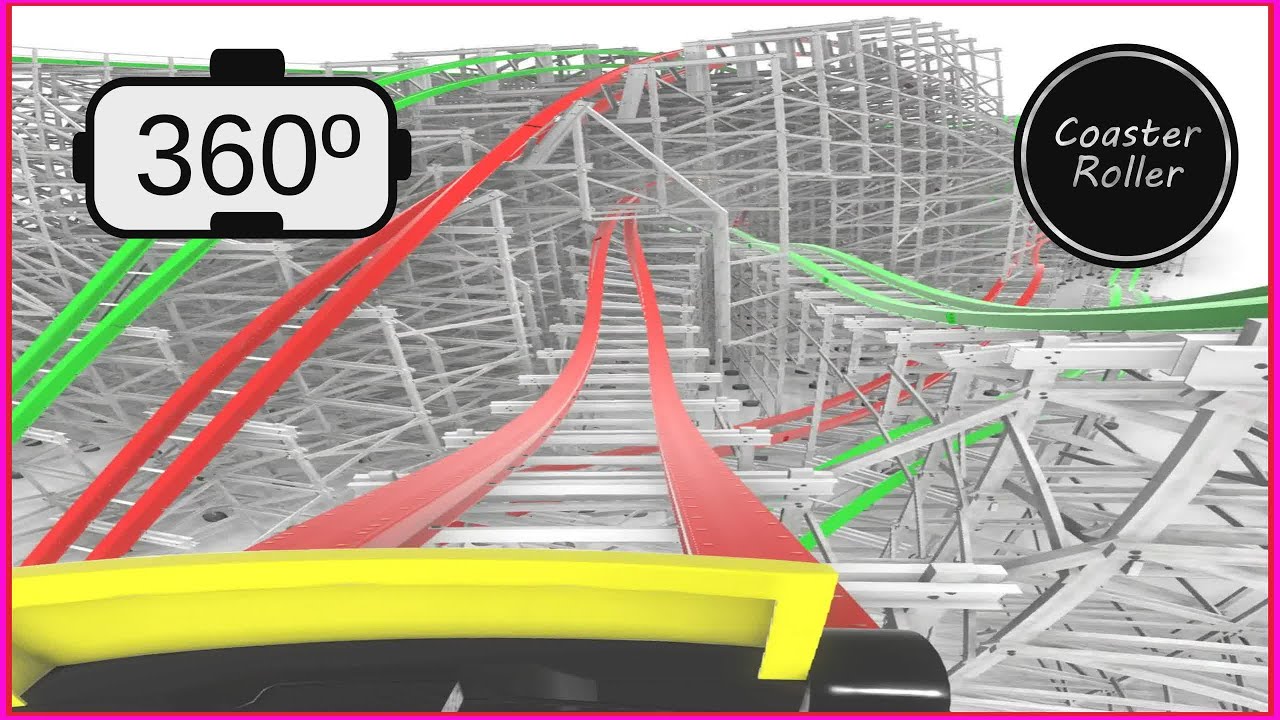 Iron Terror 8K 180 VR Roller Coaster by Nolimitscoasterfan