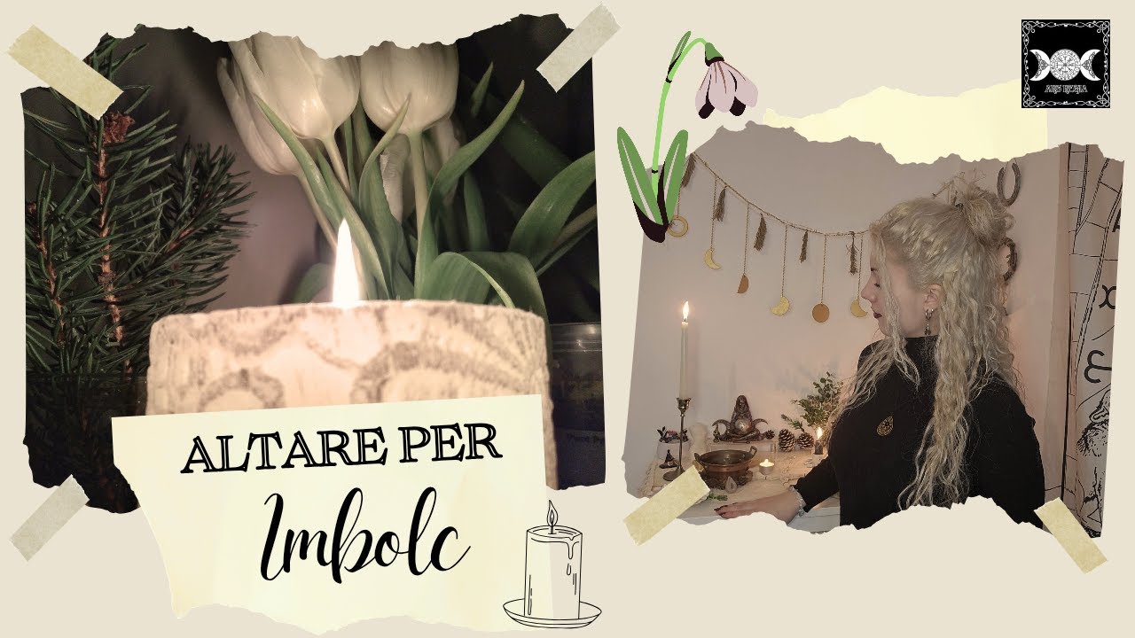 Il mio ALTARE per IMBOLC 2026!🕯