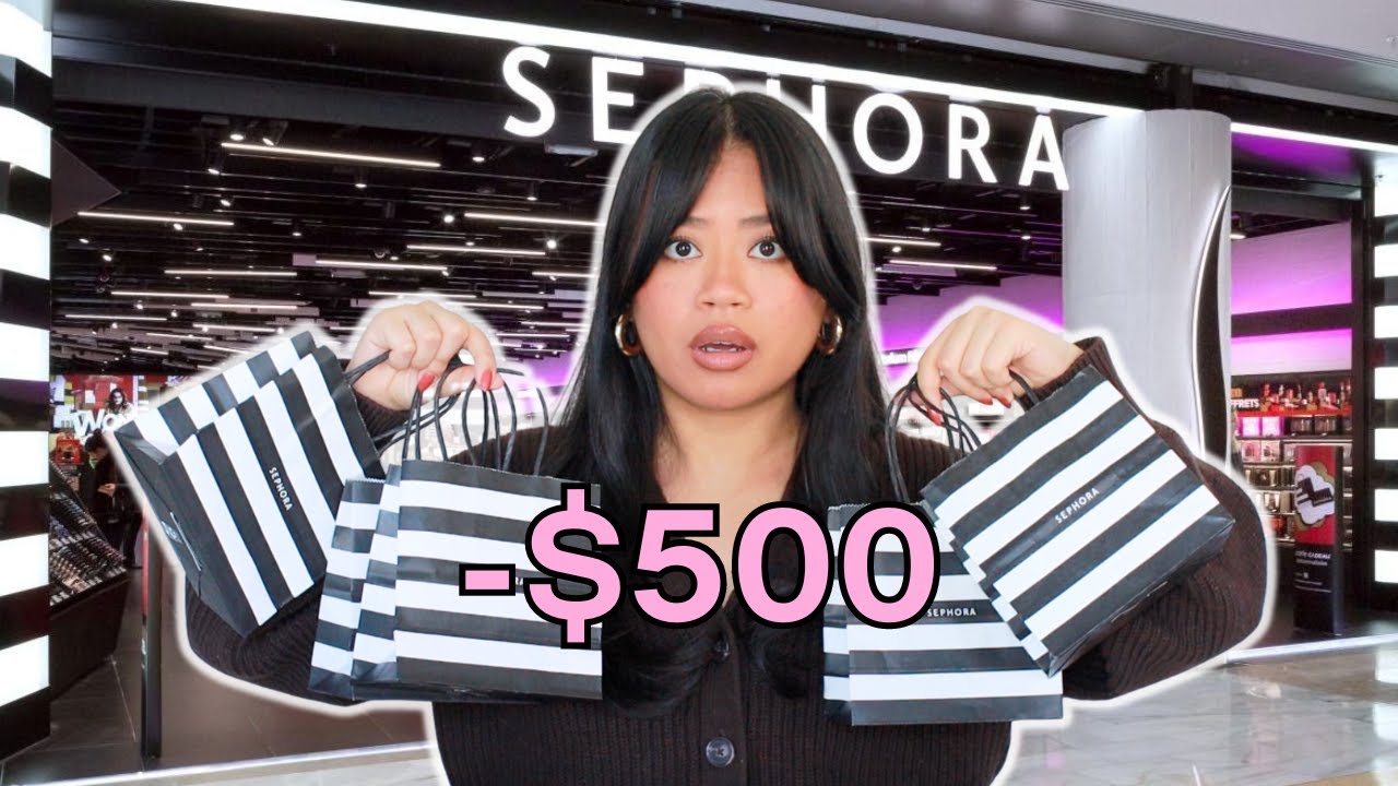 oops.. I bought my ENTIRE Sephora sale wishlist 🛍️ (shop with me & haul)
