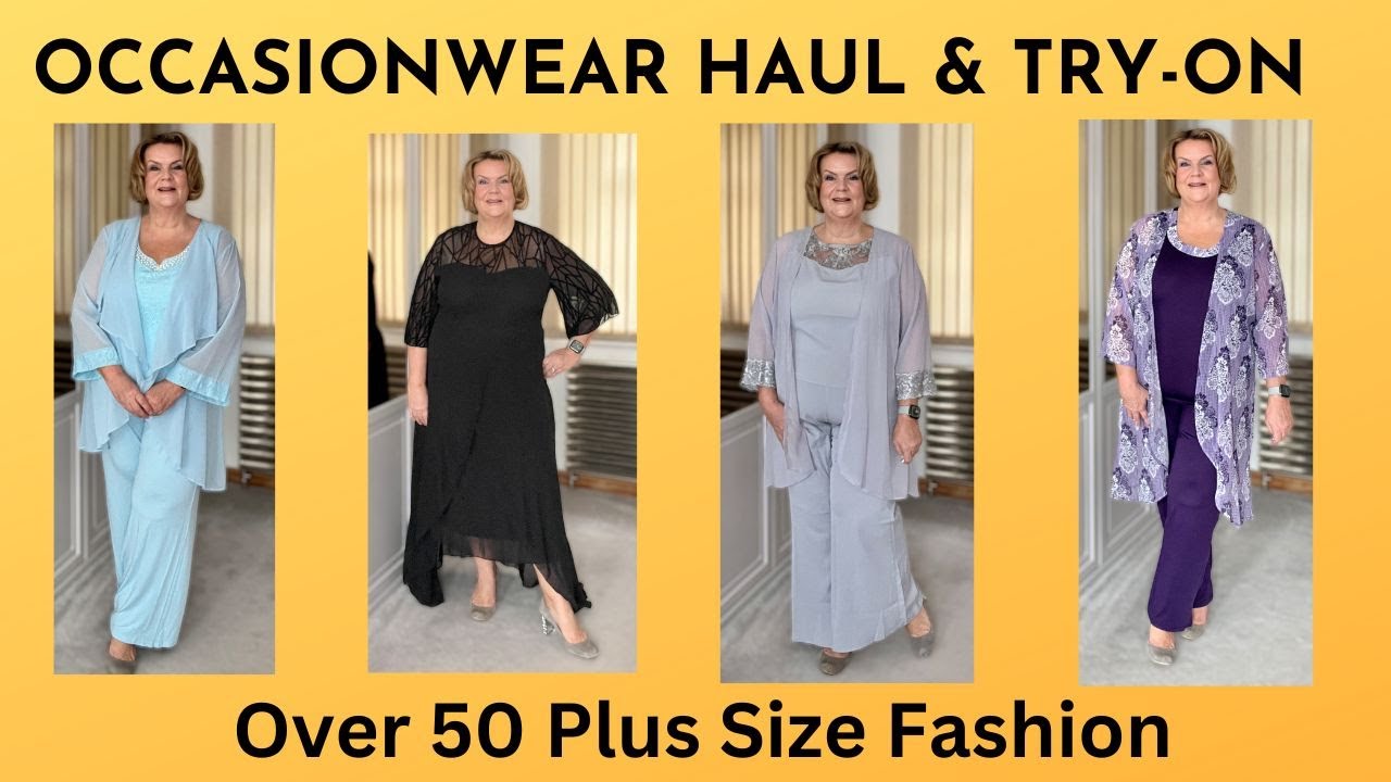 Flycurvy Occasionwear Haul & Try On - Over 50 Plus Size Fashion