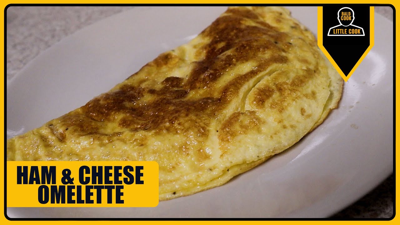 How To Make The PERFECT OMELETTE With Cheese And Ham