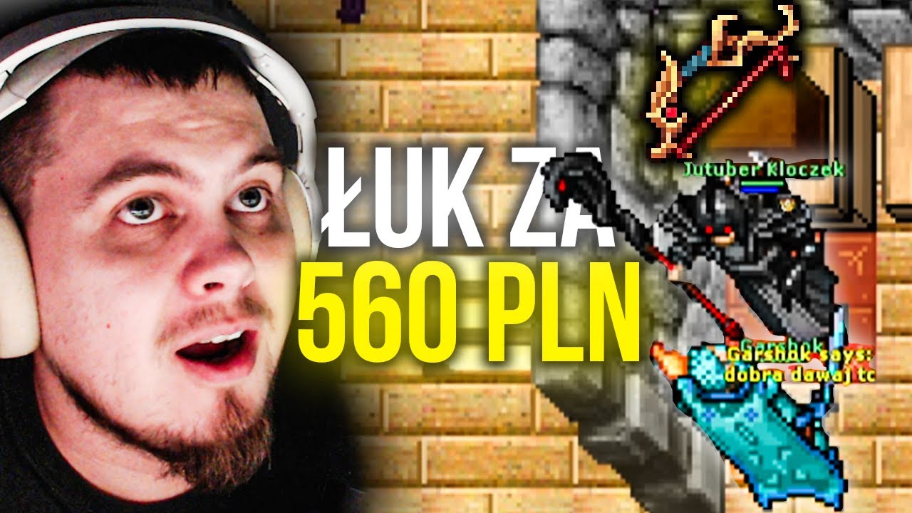 ŁUK ZA 3500 TIBIA COINS [Tibia Sonira #10]