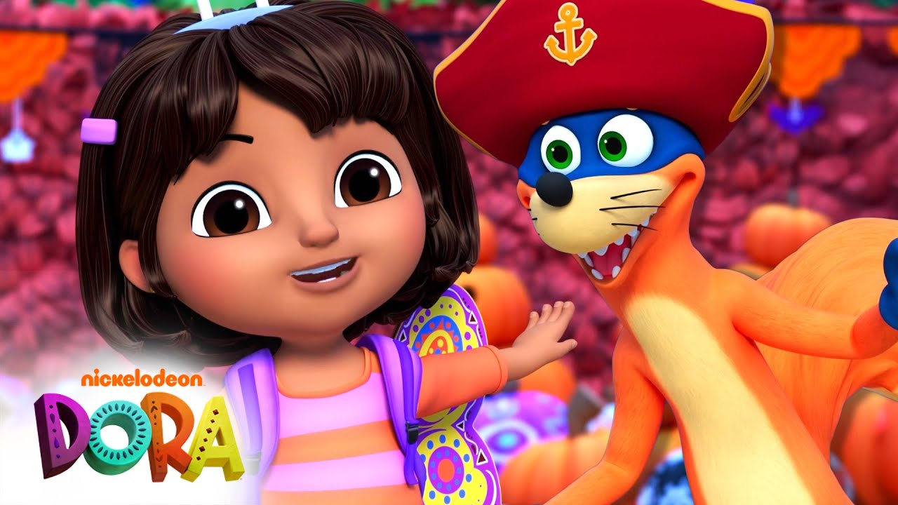 Dora and Swiper Get Their Halloween Candy Swiped! 🍬 | Dora & Friends