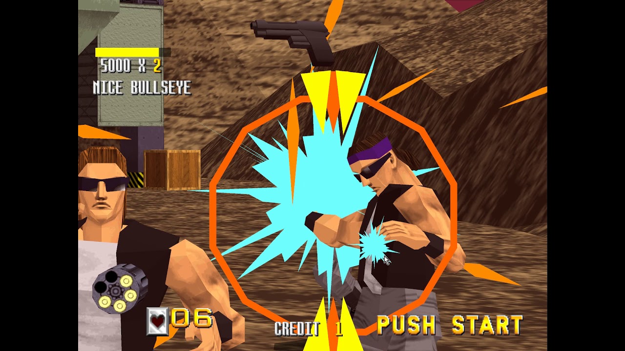 Virtua Cop Sega Sega Model 2 arcade emulator