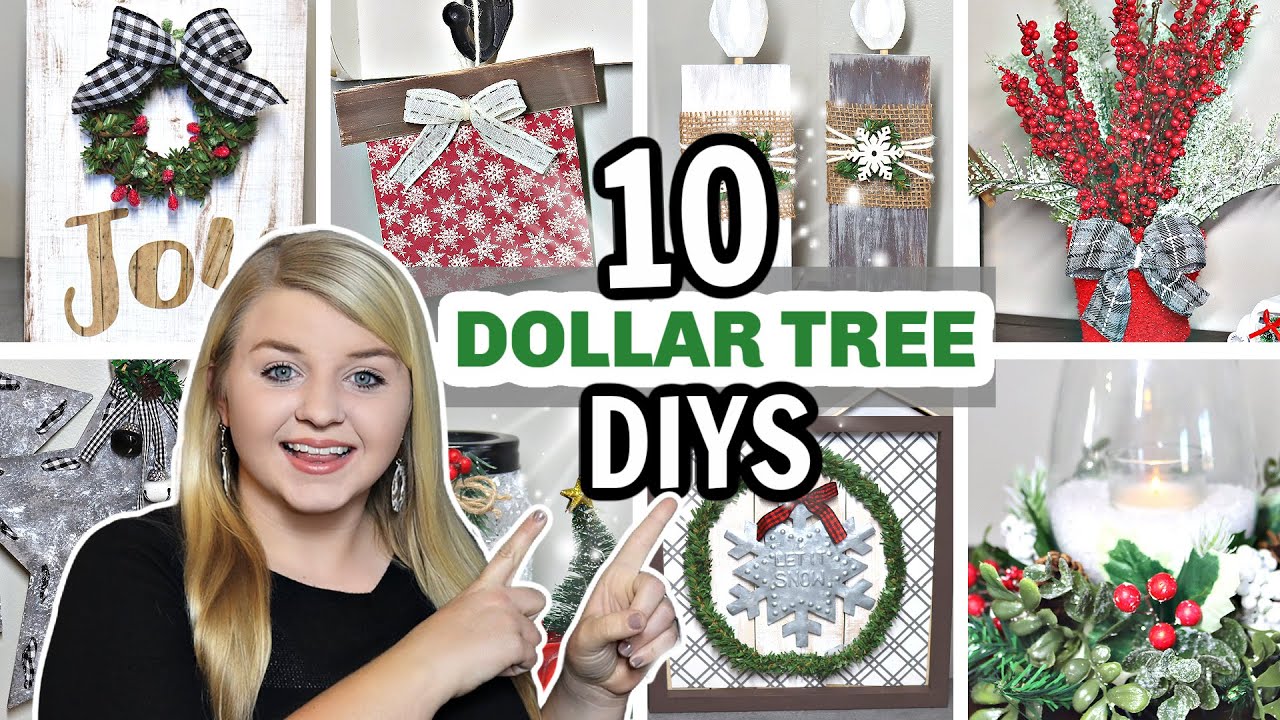 WOW?!? 10 *NEW* Impressive Dollar Tree Christmas DIYS | DIY Christmas 2020 | Krafts by Katelyn
