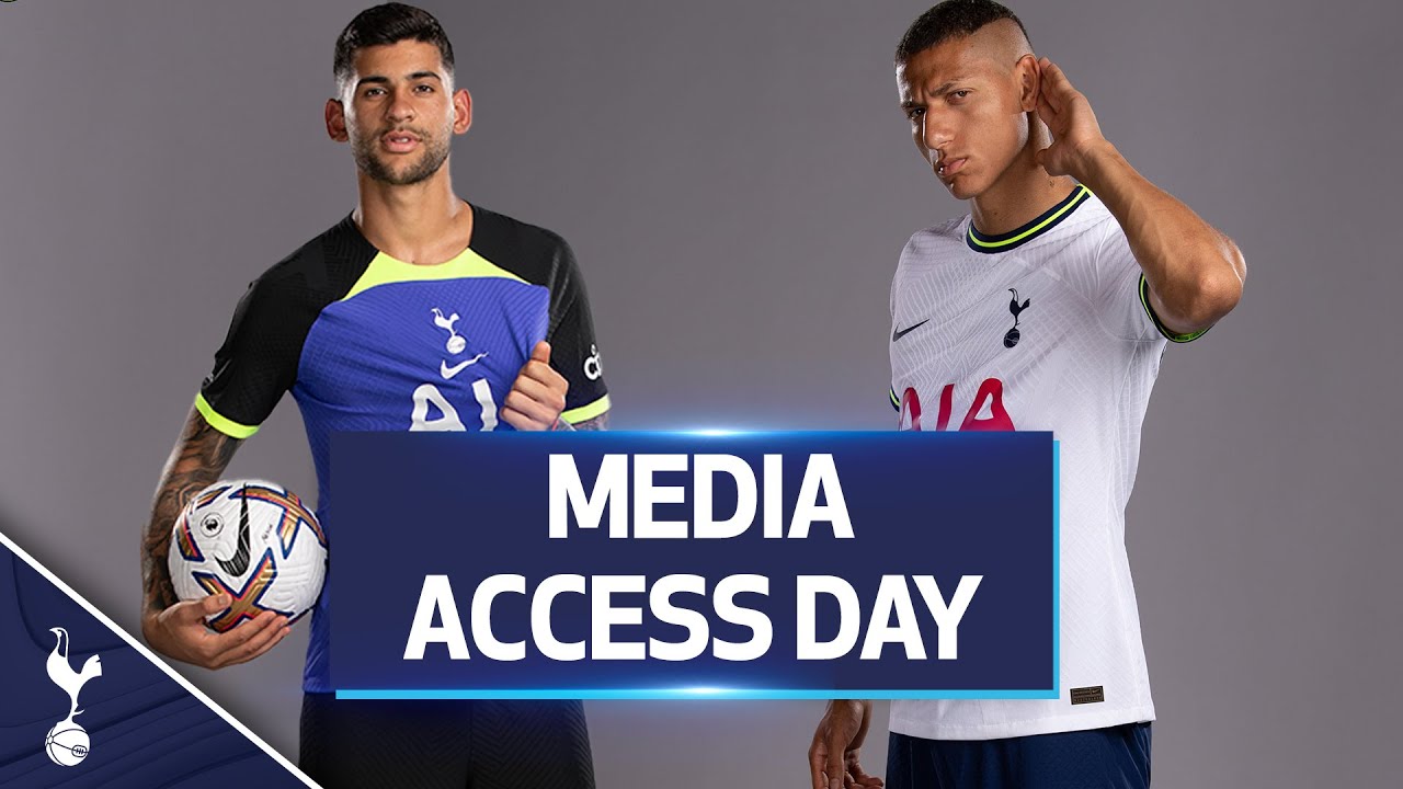 Behind the scenes at Media Access Day | Premier League 2022/23 photoshoot