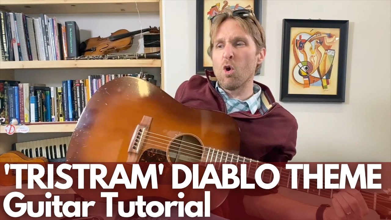Diablo Theme Guitar Tutorial - 