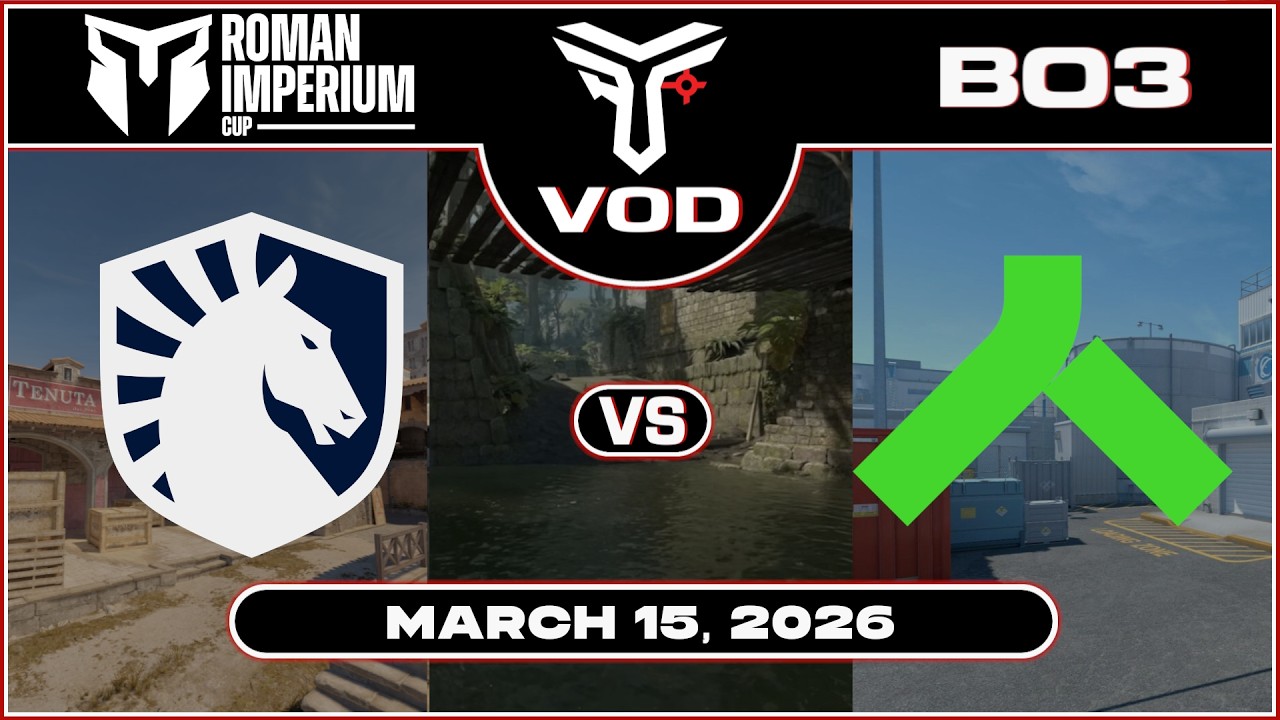 Liquid vs Alliance | Roman Imperium Cup VI | #BO3 | @TrottahCS [ #cs2 #vod ]