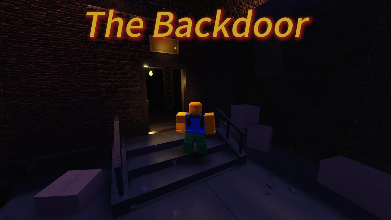 【Roblox DOORS】Floor 0 - The Backdoor