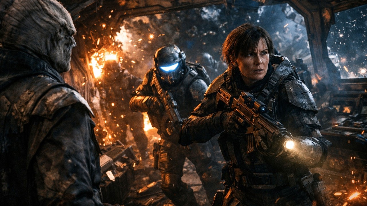 The Battle Was Over&hellip; Until Human Vanguard Forces Crashed Through | HFY | HFY Sci-Fi Story