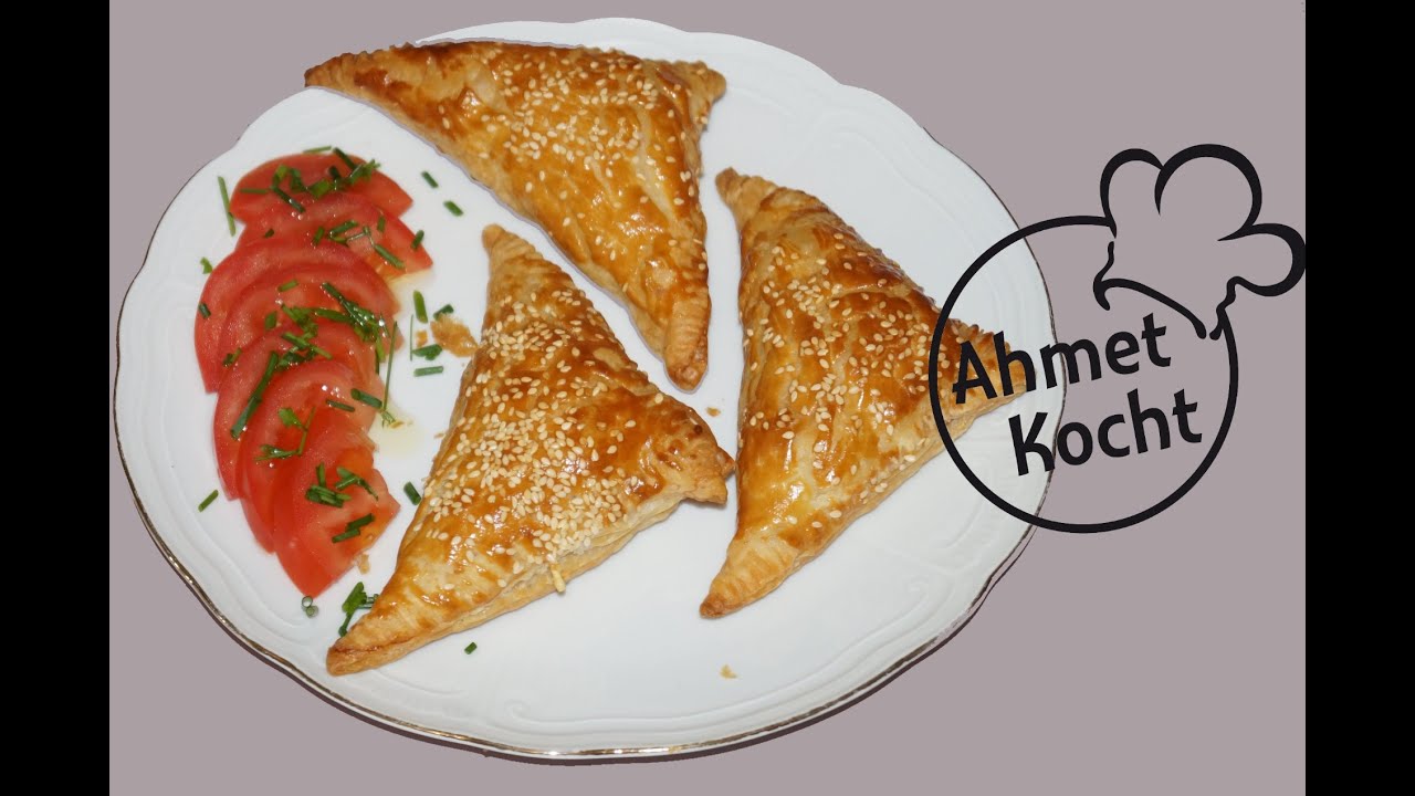 Rezept: Blätterteig mit Hackfleischfüllung | AhmetKocht | kochen | Folge 132