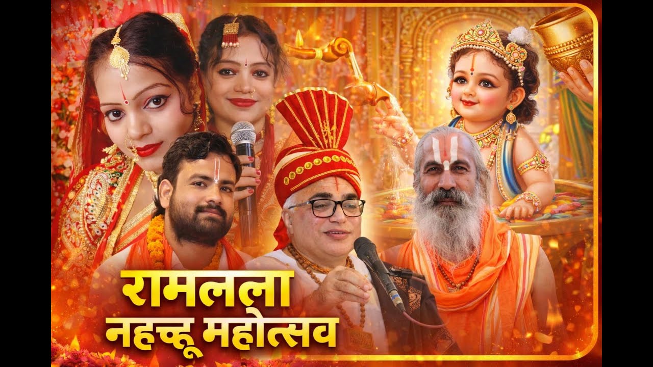 LIVE🔴DAY 3  रामलाला नहछू महोत्सव     श्रद्धेय श्रीपुनीत भक्तमाली जी महाराज