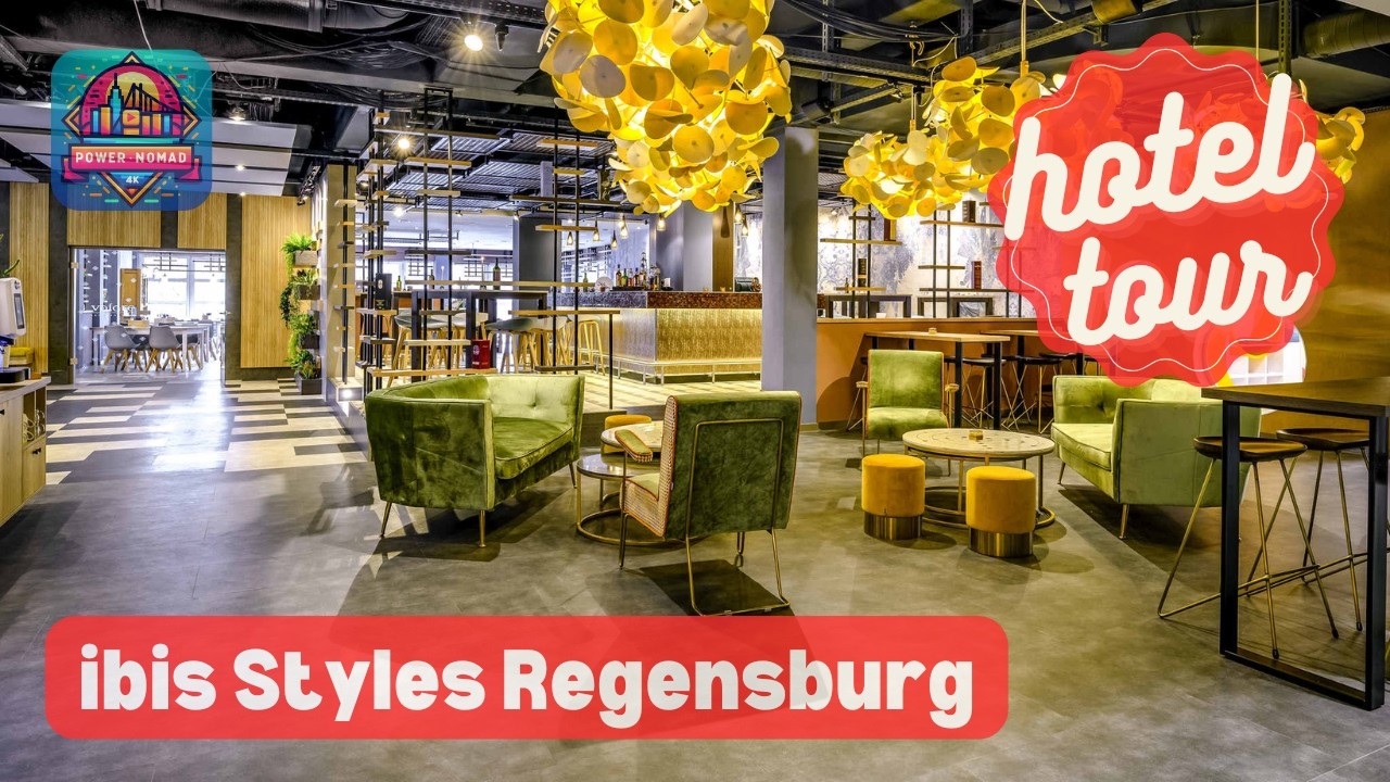 IBIS STYLES REGENSBURG 🇩🇪 Hotel ⭐⭐⭐ | stylish budget hotel tour | October 2024 | 4K