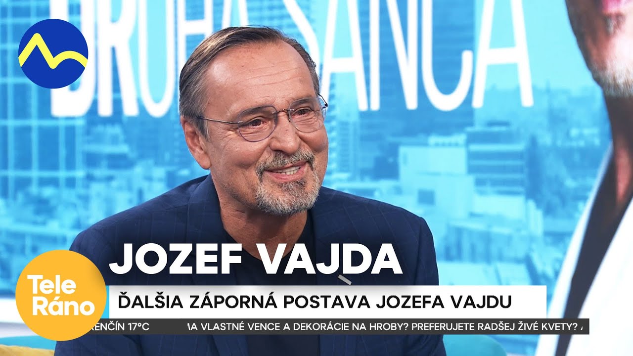 Jozef Vajda - ďalšia negatívna postava v seriáli Druhá šanca | Teleráno