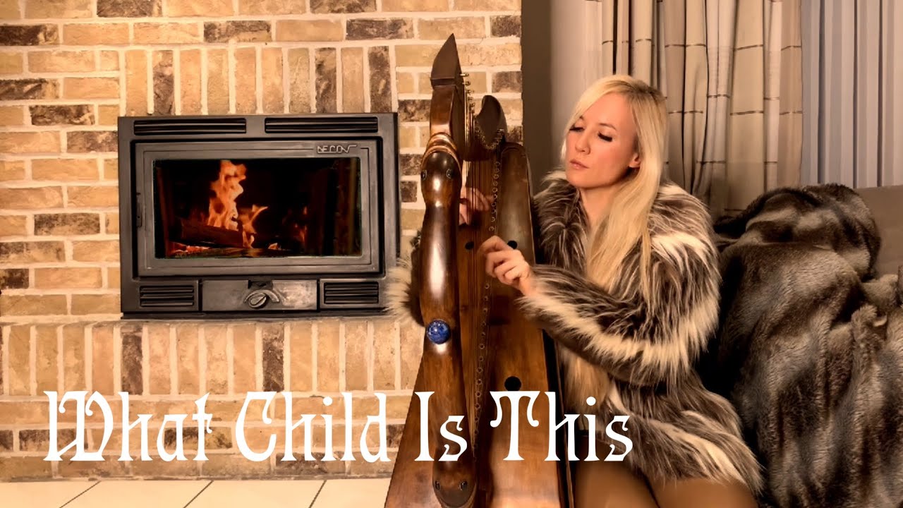 Celtic Harp - Greensleeves -“What Child Is This” with Queen Mary Clarsach replica
