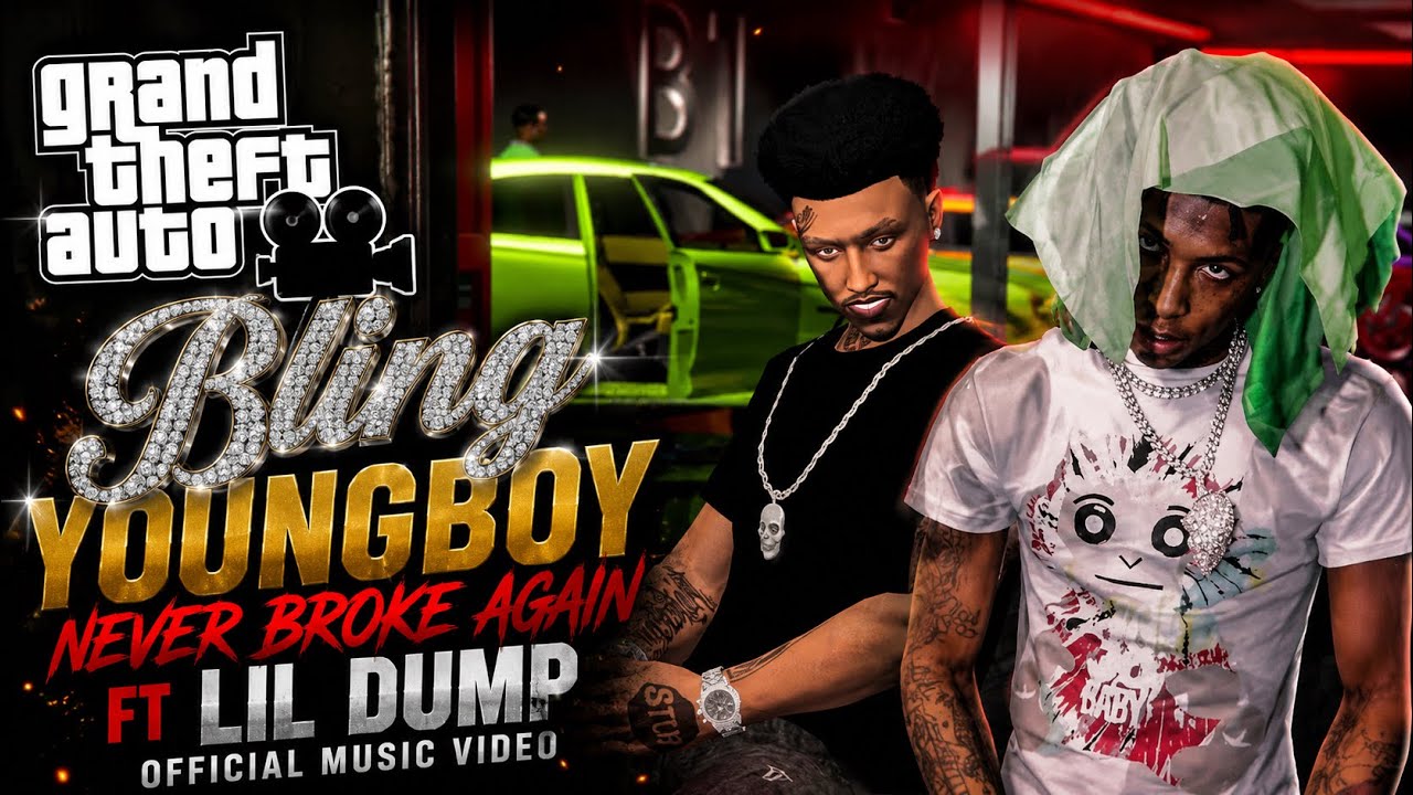 NBA YoungBoy FT Lil Dump (Never Broke Again) - Bling (official Music Video)