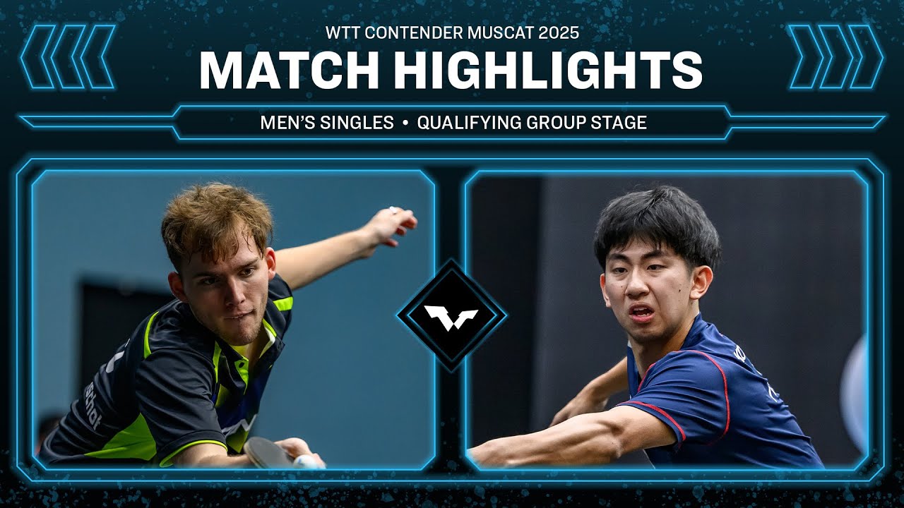 Wim Verdonschot vs Pang Koen | MS QGS | WTT Contender Muscat 2026