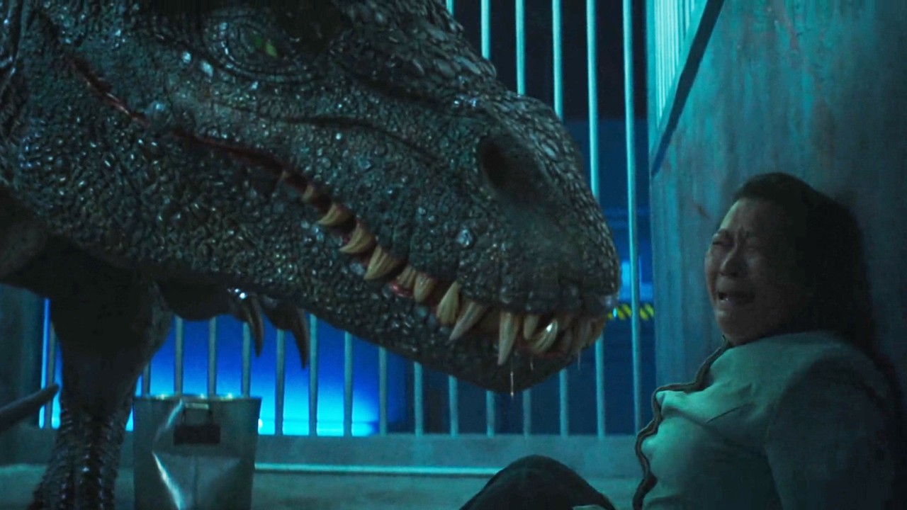 【FULL MOVIE 4K】Evolved Tyrannosaurus Rex Escapes and Hunts Inside a Building