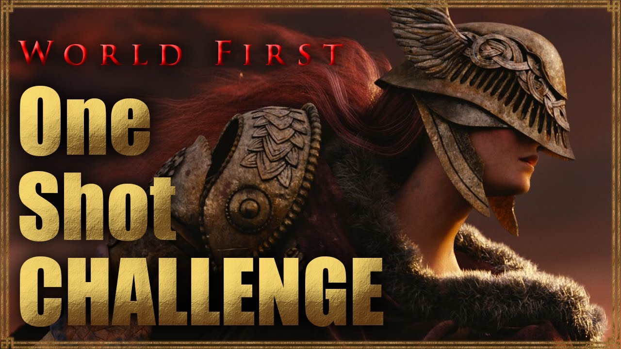 Elden Ring in 1 HIT at LEVEL 1  ☢️ One Shot Boss Challenge, Melee Only ☢️