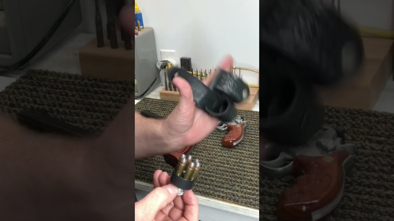 How to carry a spare speed loader #ammo #speedloader #revolver