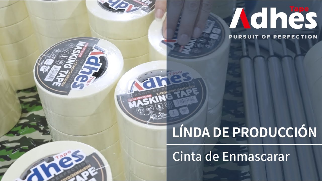 ADHES | Producci&oacute;n de Cinta de Enmascarar