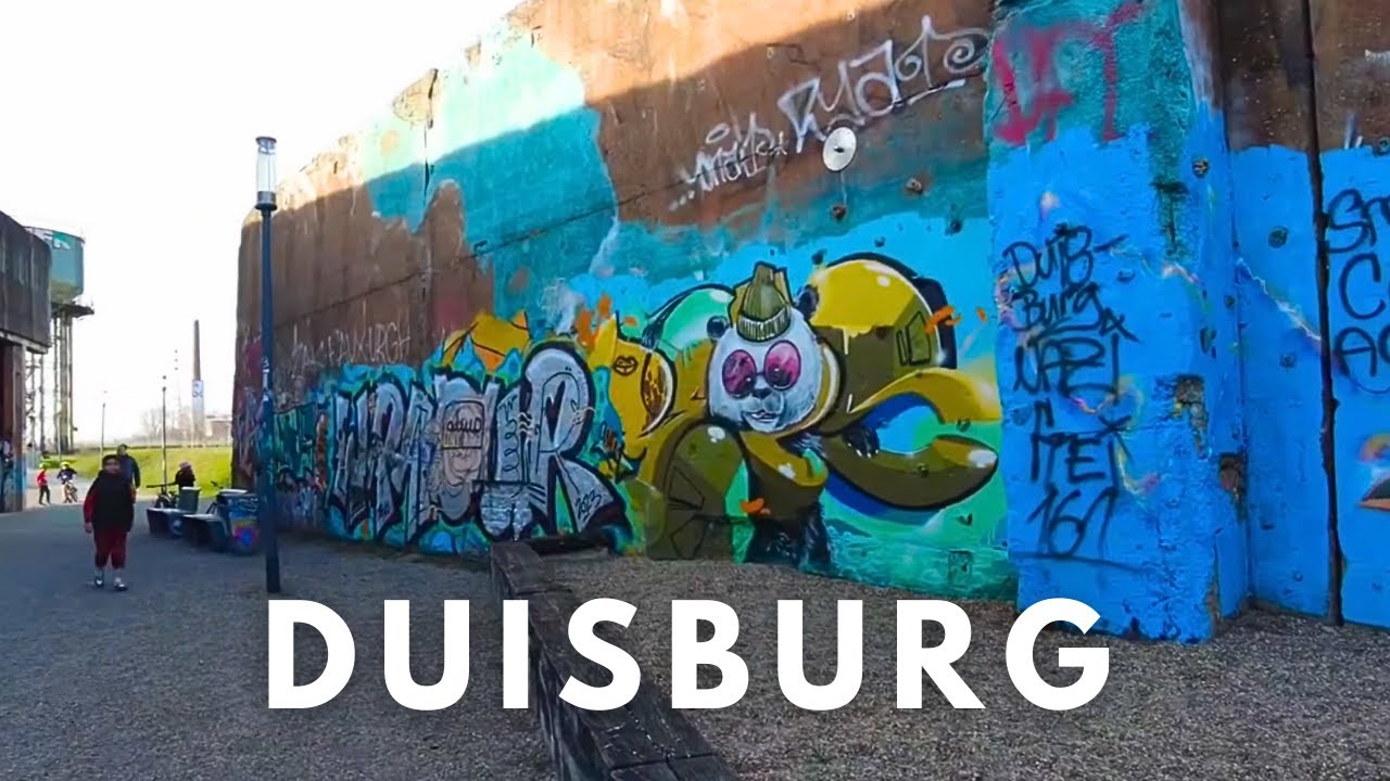 Spaziergang Walking Tour Duisburg Rheinpark NRW M&auml;rz 2024