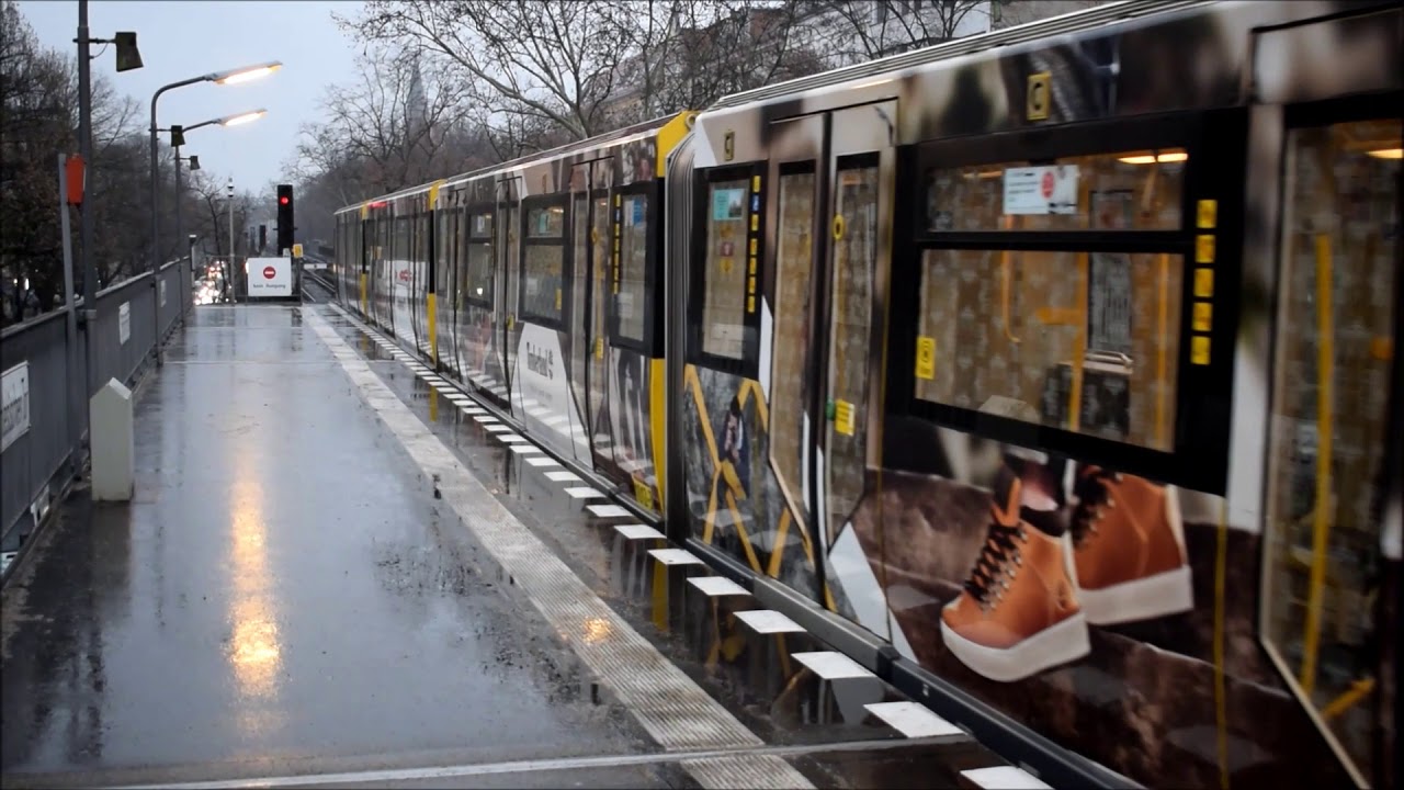 BVG Berlin (U-Bahn) - U1 Züge auf der Hochbahnstrecke