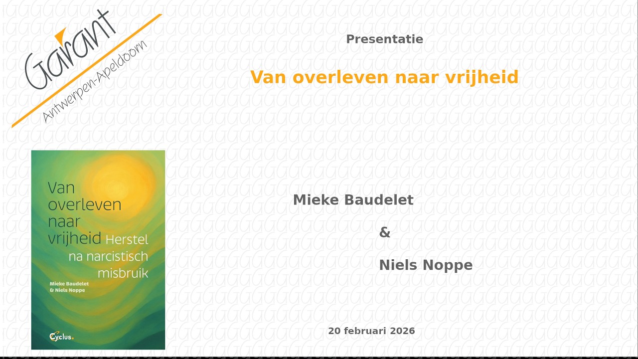 Van overleven naar vrijheid - Livestream