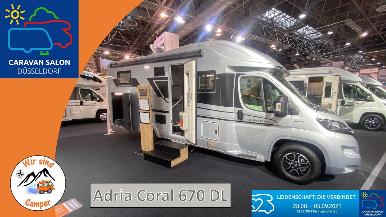 Adria Coral Supreme 670 DL Modell 2022 | Caravan Salon 2021