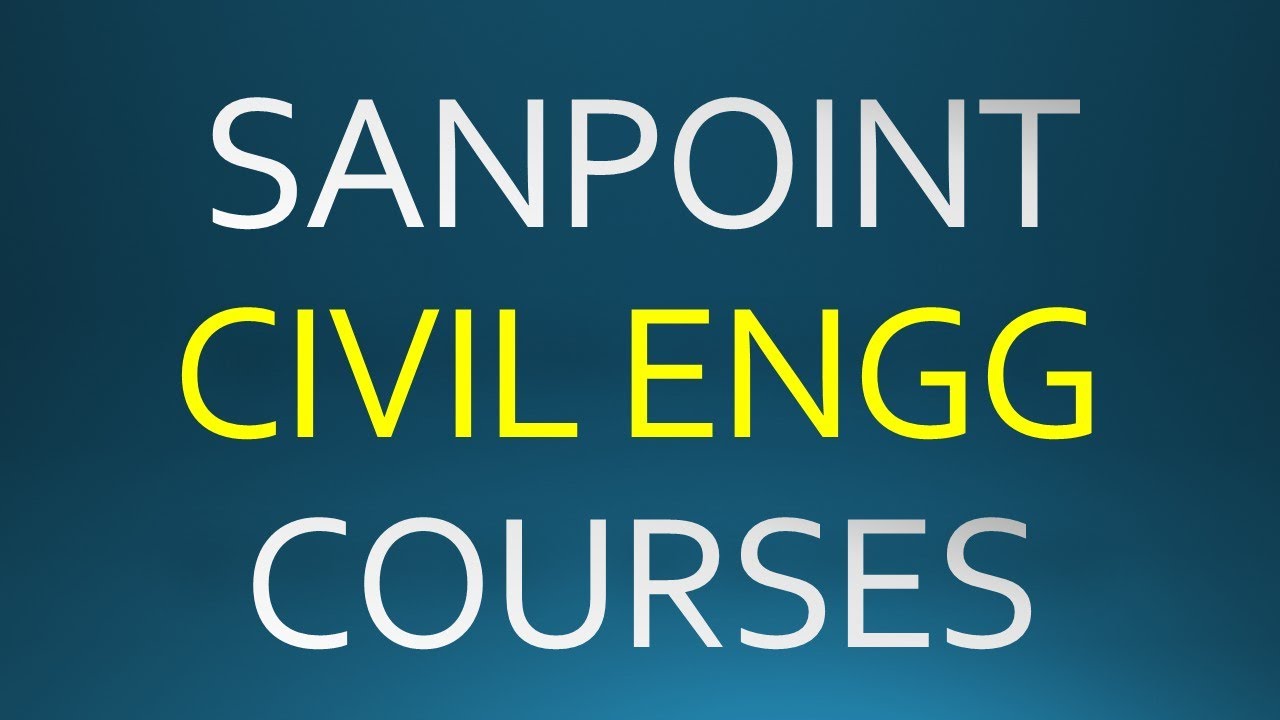 SANPoint CIVIL engg GOVT exams courses