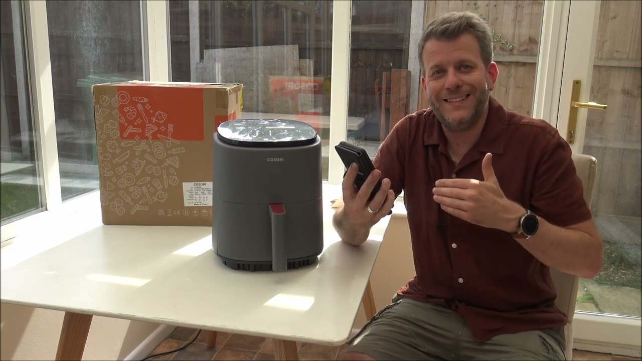 Cosori 3.8 litre Smart Air Fryer Unboxing, Review and Demo