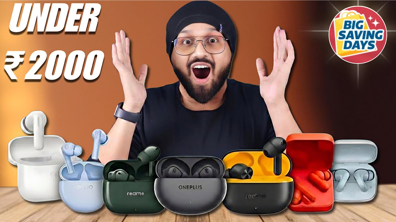 Don't Miss⚡️5 Best Earbuds Under 2000 On Flipkart Big Saving Days Sale ⚡️Best TWS Under 1500-2000