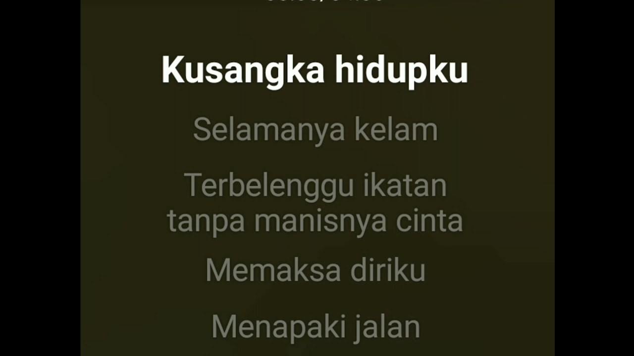 Hazama - Relakan Jiwa (Karaoke Version)