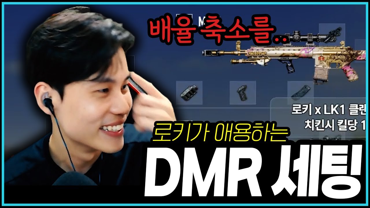 [PUBG] 로키피셜 최고의 DMR 세팅