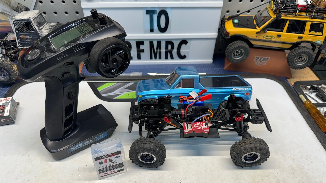 Furitek ESC with Flysky GT5 Integration! Let’s go!!!