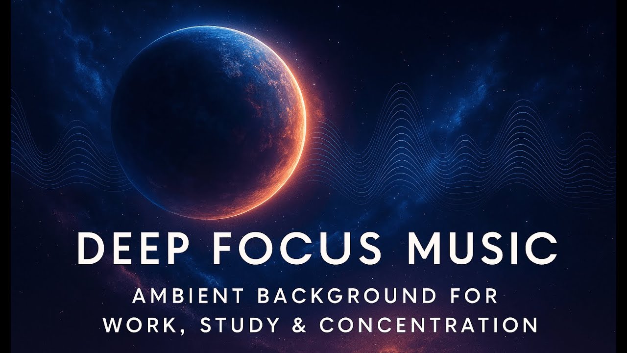 Deep Focus Music – Ambient Background for Work, Study & Concentration