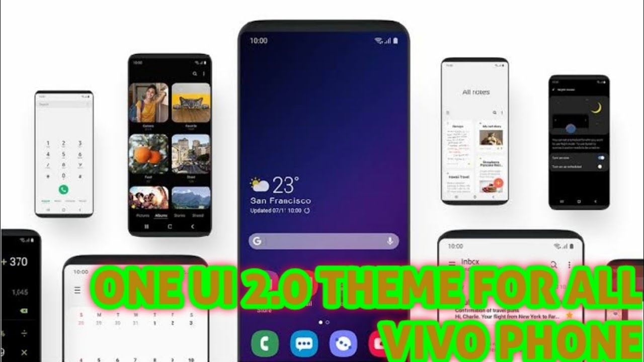 One Ui 2.0 Theme for All Vivo Phone||Custom Themes||