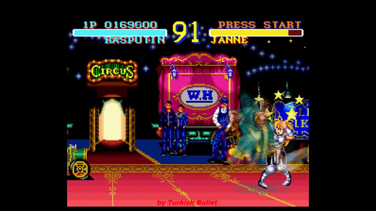 World Heroes (World) (Super Nintendo) - (Longplay - Rasputin | Normal Mode | Hardest Difficulty)